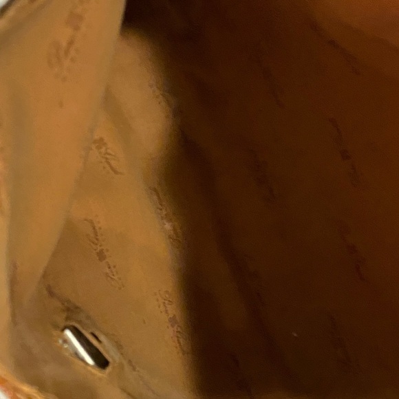 PIERO GUIDI MAGIC CIRCUS BROWN CLUTCH VINTAGE AND AUTHENTIC - Picture 7 of 9